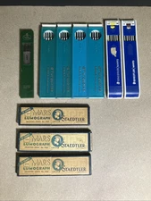 Vintage Berol Turquoise Eagle And Etc. Drawing Leads Assortment of 10 Boxes