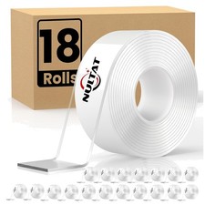 Heavy Duty Clear Adhesive Tape - Reusable Washable 180ft