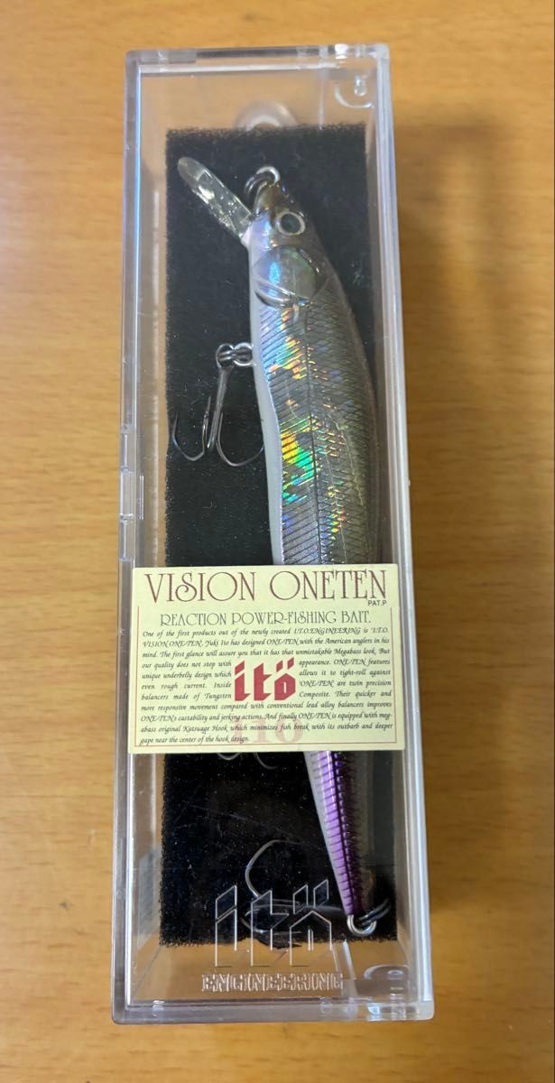 MEGABASS VISION ONETEN 110 GS WAKASAGI 2001 Japan JDM Rare - Image 6