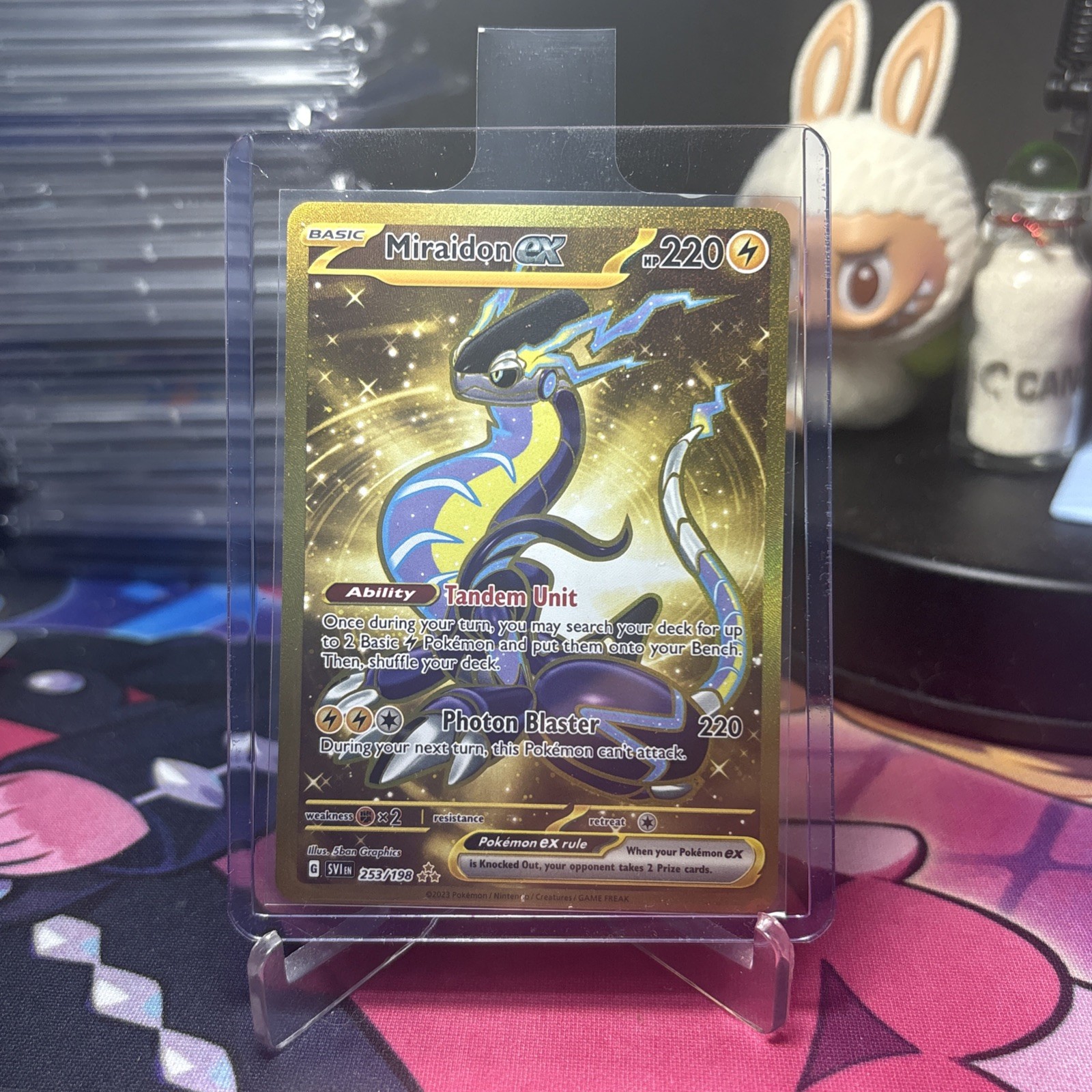 Miraidon ex - 253/198 - Scarlet & Violet Base - NM - Pokemon
