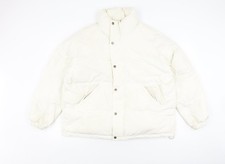 Womens UK Size 12 the Barnnet White Puffer Jacket