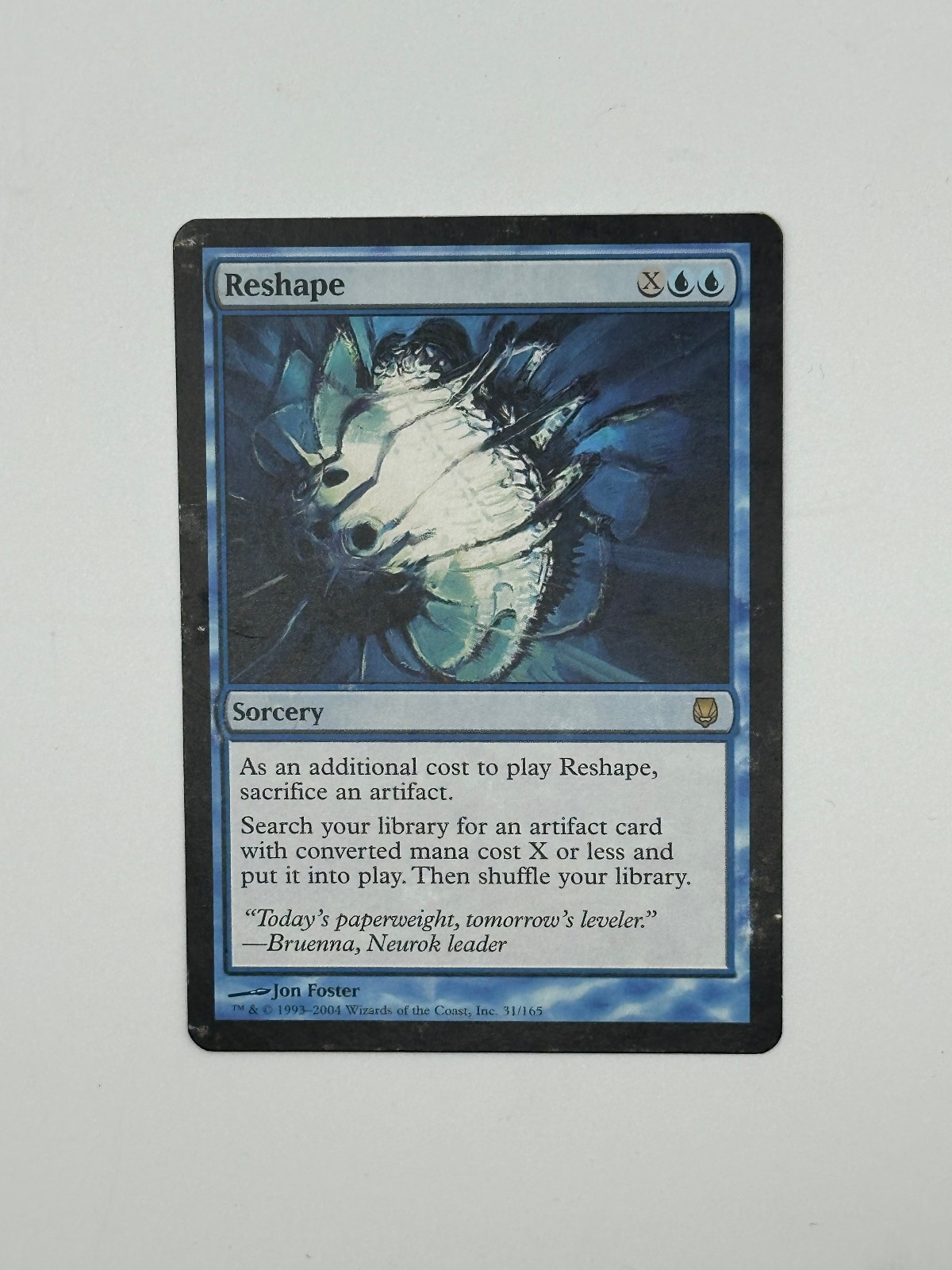 Magic the Gathering Reshape – Rare Sorcery – Darksteel 2004 – LP