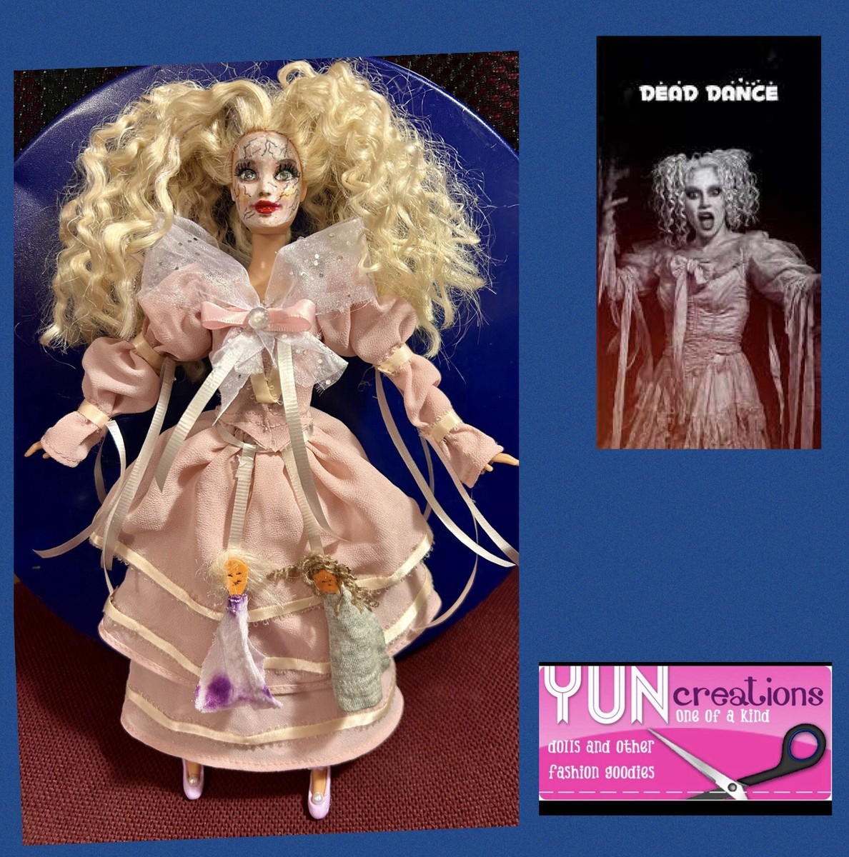 Lady Gaga The Dead Dance barbie doll OOAK Handmade Collectors Art Custom  Unique