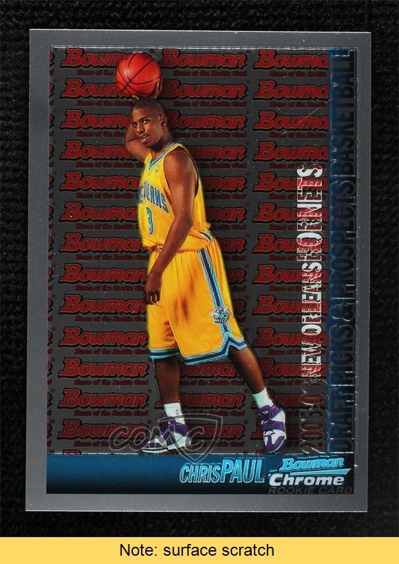 2005-06 Bowman Draft Chrome Chris Paul #111 Rookie RC READ v4j