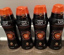 LOT 4 PACK Downy Unstopables Laundry Scent Booster Beads Tide Original 14.8 oz