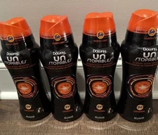 LOT 4 PACK Downy Unstopables Laundry Scent Booster Beads Tide Original 14.8 oz