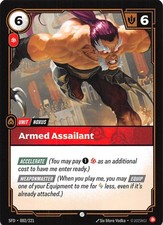 Armed Assailant 002/221 Spiritforged Riftbound League of Legends