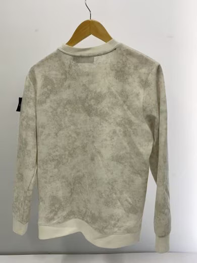 STONE ISLAND/Logo Patch/Garment Dyed/Sweatshirt/L/White thumbnail 2