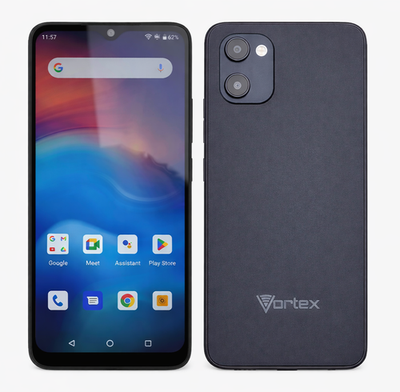 USED) Vortex Cellular Z22 - 32GB - Black (CARRIER UNKNOWN) Dual