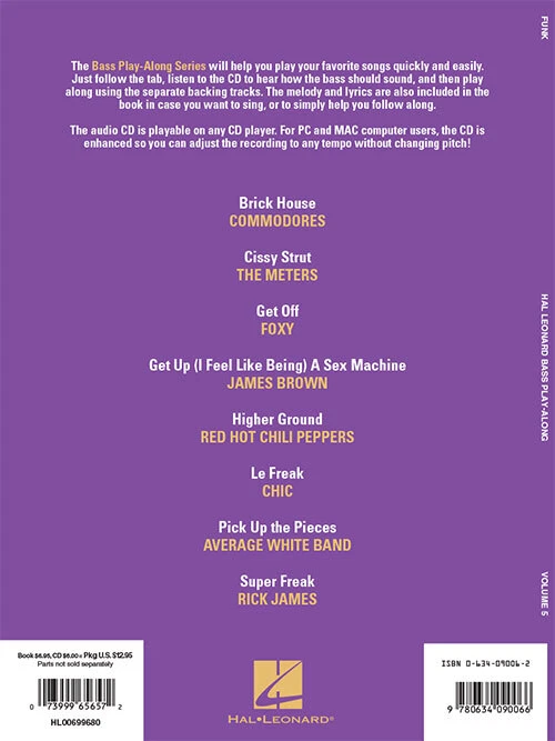 Funk Bass Play-Along Volume 5 - Image 2 of 4