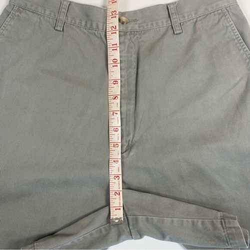 Eddie Bauer Walking Chino Shorts Size 12 Olive Green - Picture 4 of 9