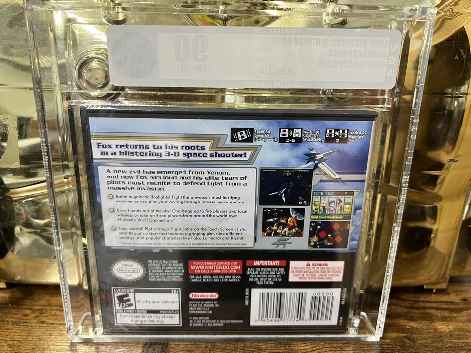 2006 Nintendo DS Star Fox Command - VGA 90 NM+/MT Graded WATA 9.8? - Image 4 of 4