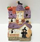 Vintage Halloween Figurine Creepy Cottage House by Prettique 1992
