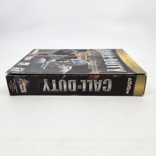 Call Of Duty PC Activision 2003 Game of the Year Two Discs with GOTY Key Code - Picture 6 of 15