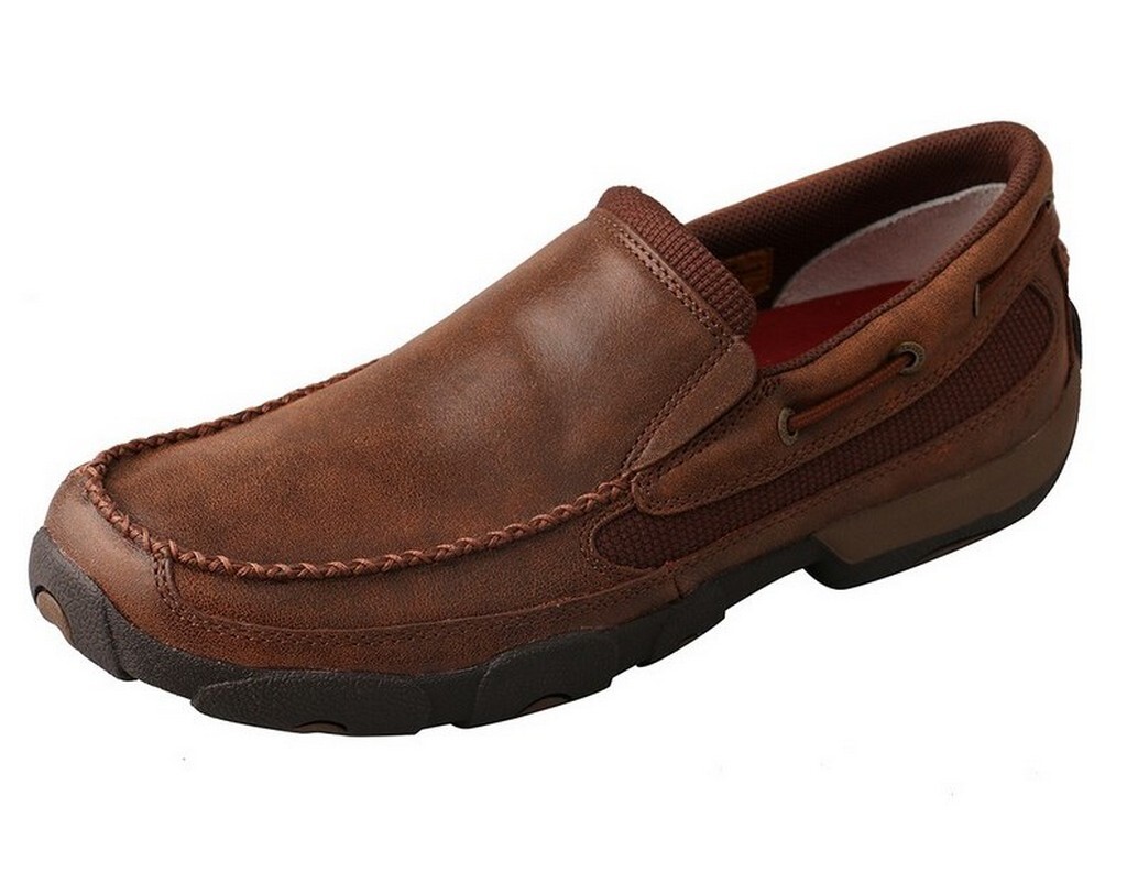 Twisted X Casual Shoes Mens Loafer Driving Mocs Slip On  display picture 2