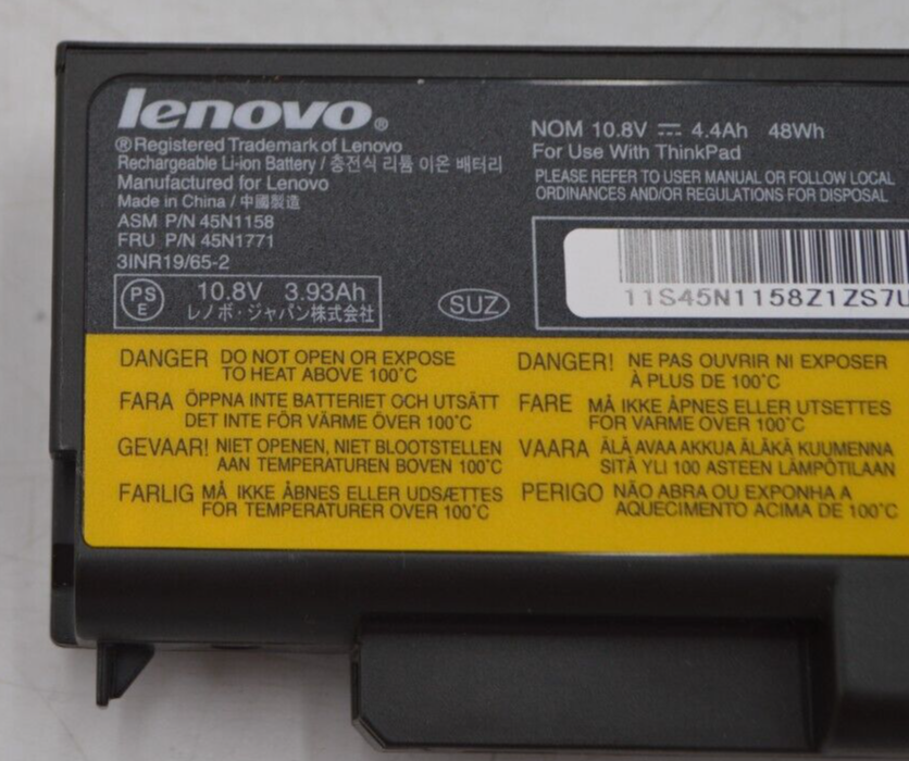 OEM Lenovo ThinkPad 57 L440-L540, 45N1158, 45N1771 Battery | eBay