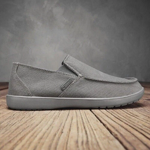 Lightweight elastic men's loafers breathable casual lazy sports shoes shoe size - Picture 9 of 18