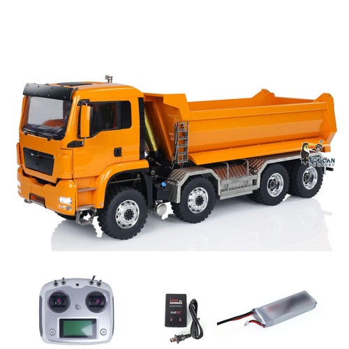 LESU 8x8 Hydraulik RC Muldenkipper 1/14 RTR Metall Ferngesteuerter Kipper Auto Modell - Bild 7 von 24