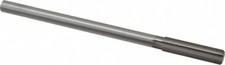 Made in USA 0.507" HSS 6 Flute Chucking Reamer Straight Flute, Straight Shank...