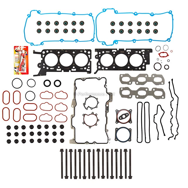 Juego completo de juntas pernos de cabeza para 2003-2007 V6 Jaguar S-Type 3,0 L DOHC 24v Foto 4 de 4