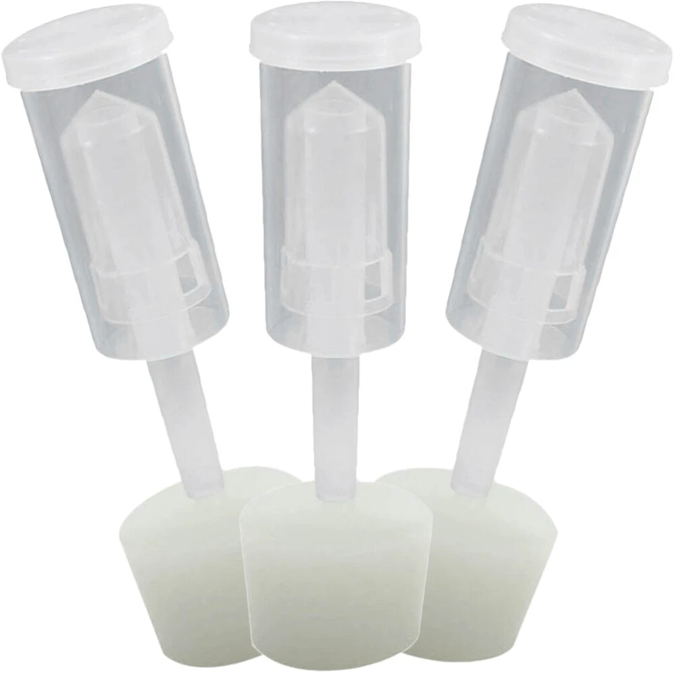 Válvulas unidireccionales de vino de cerveza con tapones válvulas de ventilación tapón botella de vidrio Foto 3 de 4