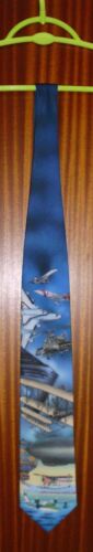 Krawatte / Schlips * Flugzeug * Ralph Marlin * Flugzeuge * Concorde - Zdjęcie 1 z 4