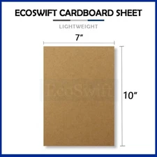 1 7 x 10 EcoSwift Chipboard Cardboard Scrapbook Scrapbooking Photo Pads Sheets