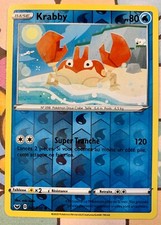 Carte Pokemon Krabby Reverse 43/202 Epée et Bouclier