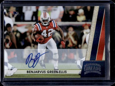 Benjarvus Green-Ellis /25 Auto 2011 Panini New England Patriots Autograph