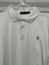 Polo Ralph Lauren 2XB Polo Shirt Big And Tall Sizing Stretch White