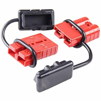 Universal 6-10 AWG 120A Battery Connect Quick Connector Plug For 12V Winch 691953031281 | eBay