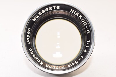Nikon NIKKOR-S 5cm 50mm F/1.4 Lens S Mount Mint!! from Japan