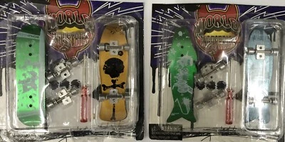 Collection Of 2et Of 2pcs Unbranded Finger Skateboards Fingerboard