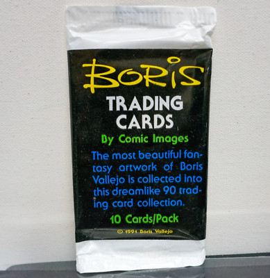 1991 Boris Vallejo Fantasy Art Trading Cards Sealed Pack