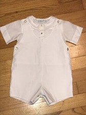 Feltman Bros White 2Piece Romper6 months