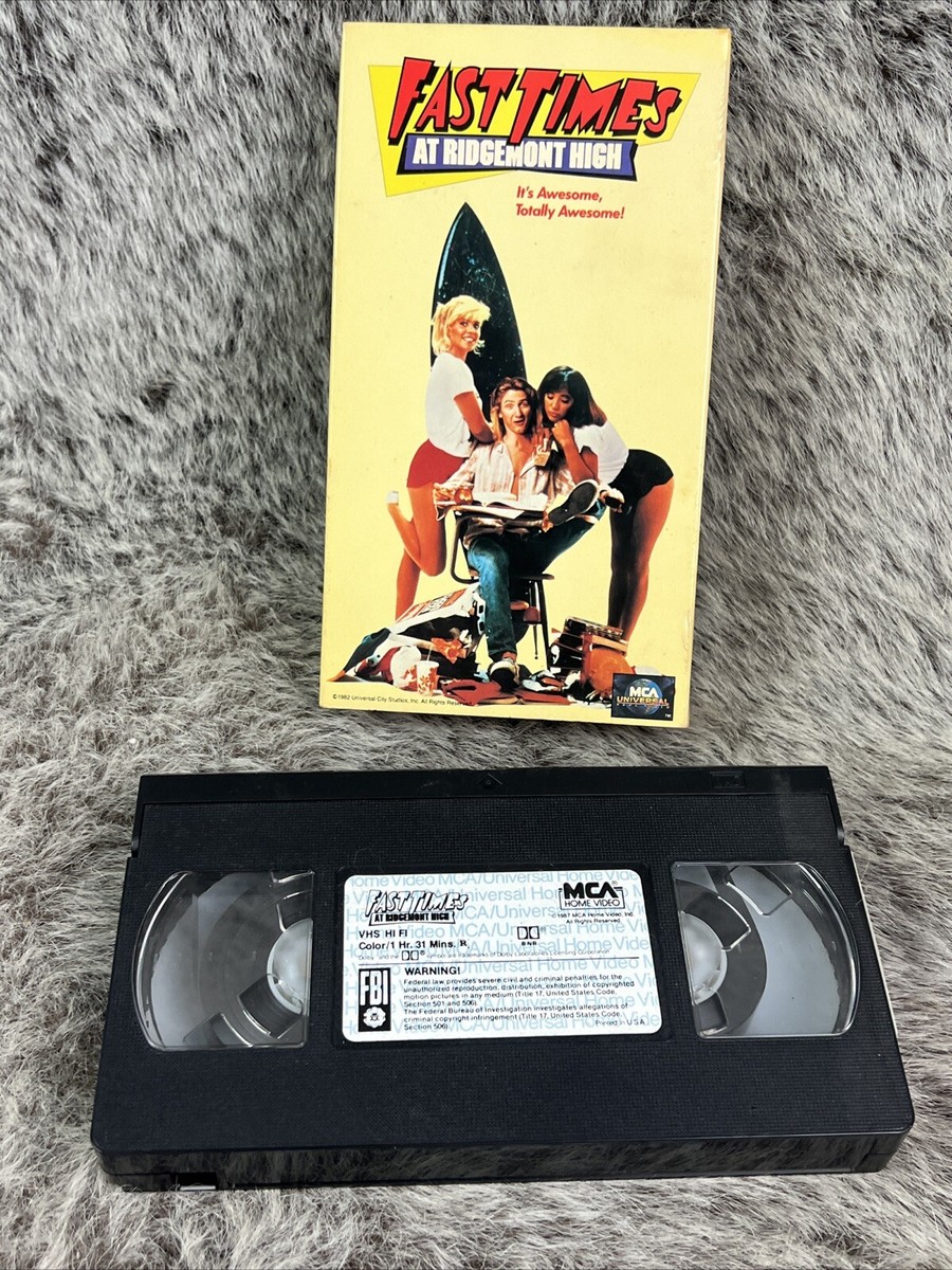 初体験/リッジモント・ハイ Fast Times 輸入版VHS ビデオ 【公式通販】