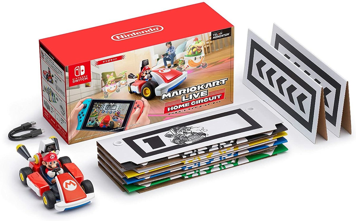 Nintendo Switch Mario Kart Live Home Circuit Mario Set