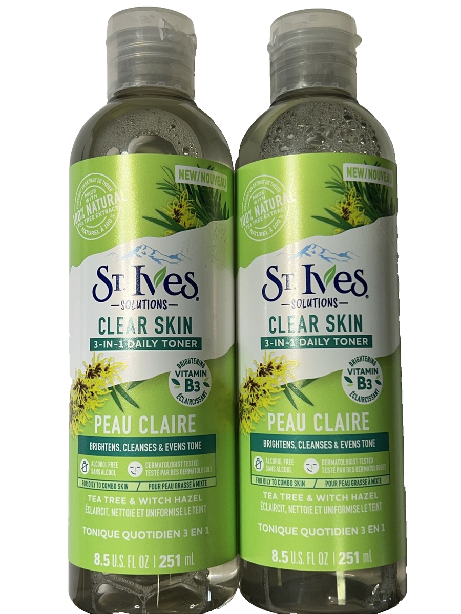 ST. IVES Gesichtsreiniger Für Unreine Haut – Mit Tee, 200 Ml