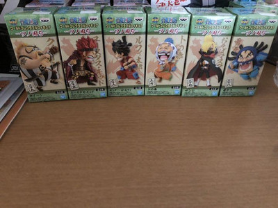 OP One Piece World Collectable Figure Wano countries 4 All 6 types set