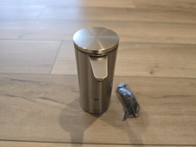 New Open Box Simplehuman Rechargeable Sensor Pump Stainless -No Original Box