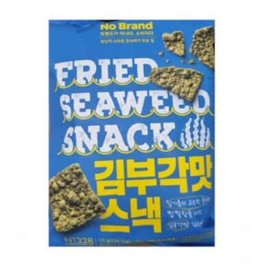 NB Fried Seaweed Snack 110g 노브랜드 김부각맛스낵 Korea