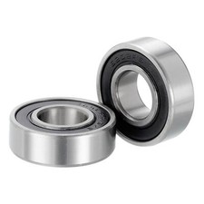 2pcs Deep Groove Ball Bearings 5/8"x35mmx11mm Chrome Steel Double Sealed ABEC1