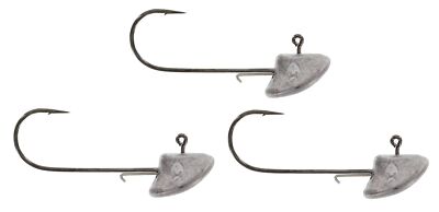 Westin StandUp LT Natural Mustad Haken - 3 Jighaken, Bleiköpfe für Gummifische