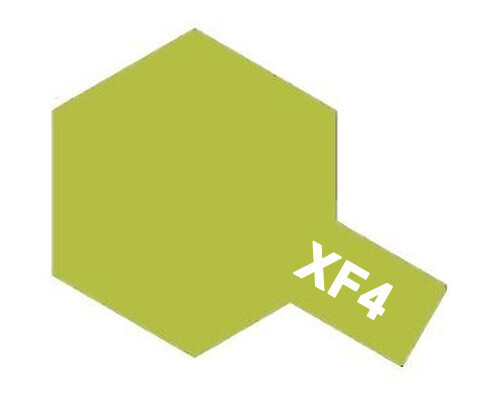 TAMIYA VERNICE ACRILICA XF4 YELLOW GREEN 10 ML XF04 TAMIYA ACCESSORI MODELLISMO