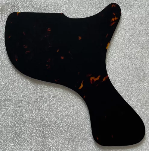 Custom For Gibson Les Paul Junior 1958 DC No Hole Guitar Pickguard Brown