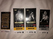 2019 NBA FINALS TORONTO RAPTORS GAME 1 3 4 6 TICKET SET- ALL RAPTORS WINS!! Rare