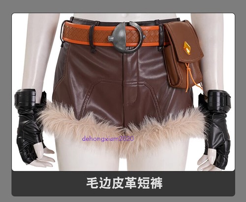 2025 Game Marvel Rivals Squirrel Girl Cosplay Costume Outfit Halloween Full Set - Picture 15 of 25