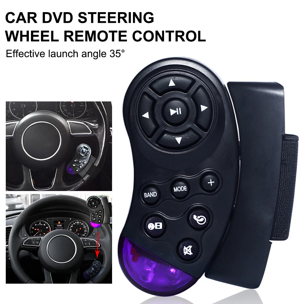Universal Wireless Steering Wheel Button Remote Control For Car