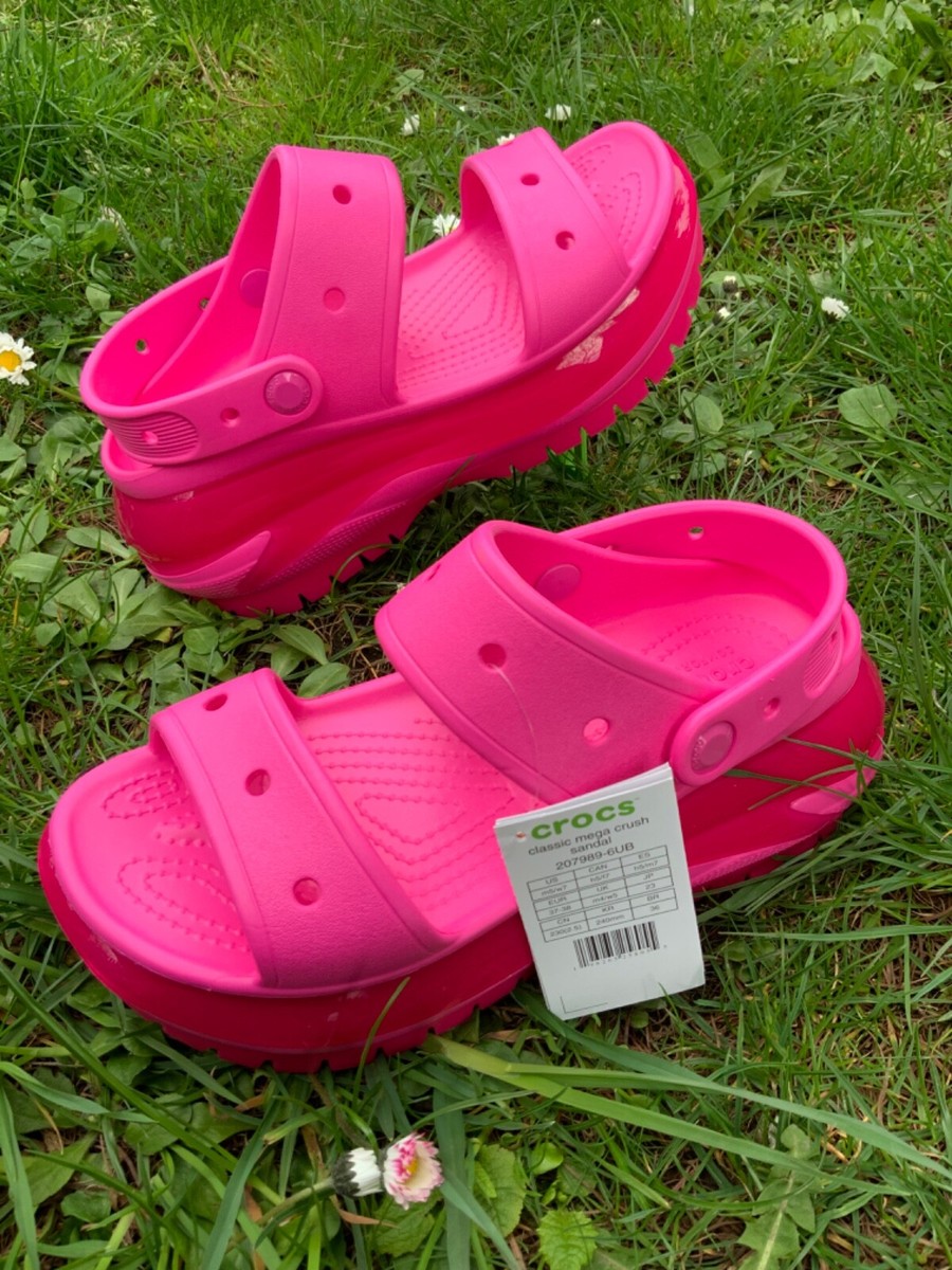 靴 crocs CLASSIC MEGA CRUSH CLOG 26cm Mega Crush Matte Clog - Crocs