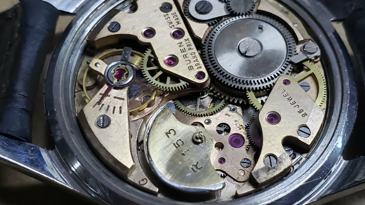 BUREN GRAND PRIX SUPER SLENDER POWER MASTER 35MM AUTOMATIC MENS